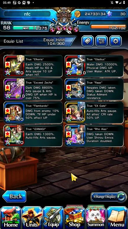 Grand Summoners Accounts Global|Rank 58|18 Ascend|(ShiroEmiyaTW,UP RoyTW,Ho image 5
