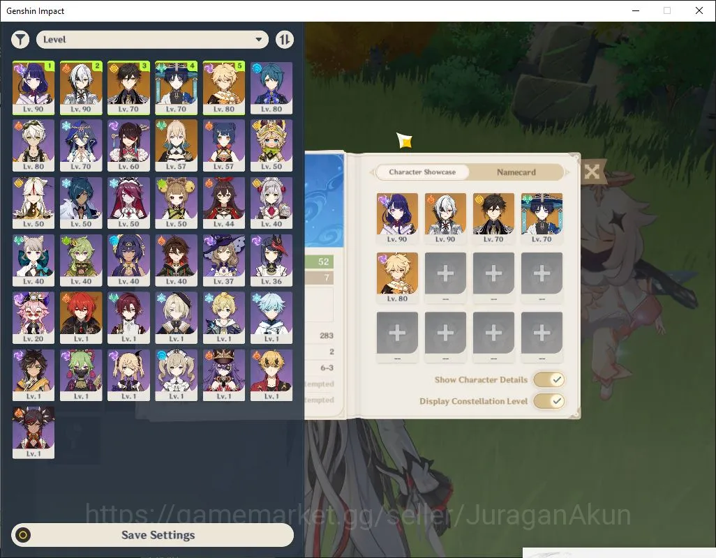 Genshin Impact Accounts ASIA|AR 52| 4 Limited+ 2[5* Weapon]|[Arlecino]+Sig image 2