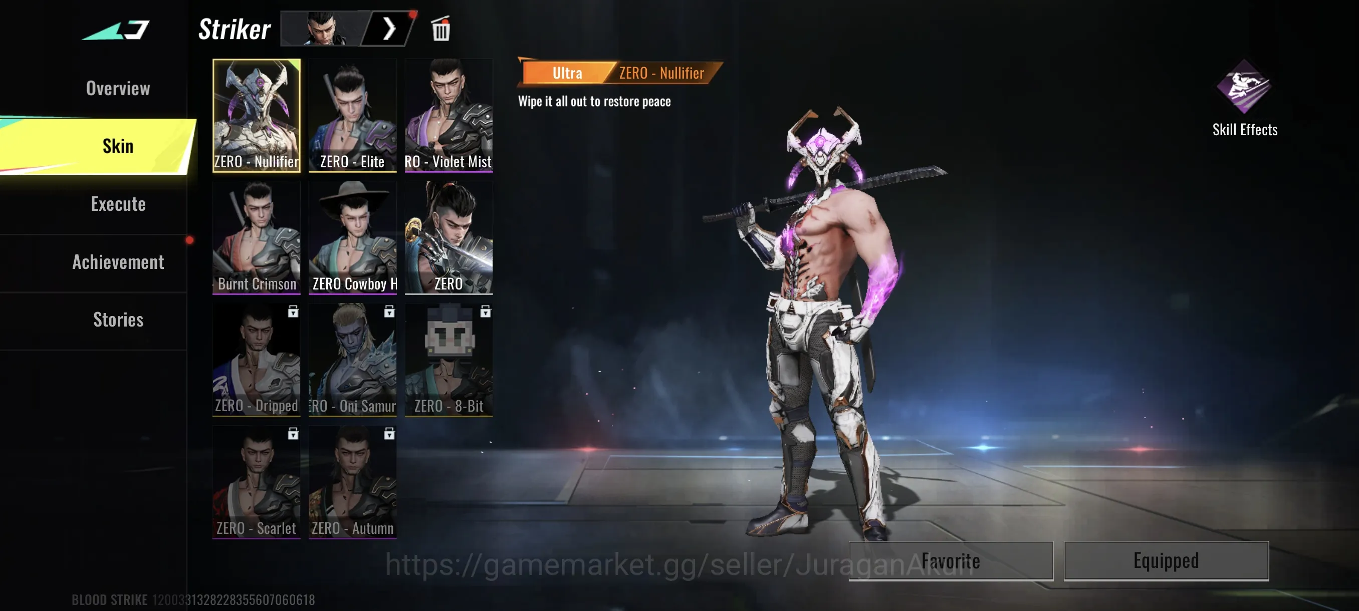 Blood Strike Accounts Asia|2 Eter (AUG-Empyreanlv2 + Galil-Noxdra) 11 Ul image 5