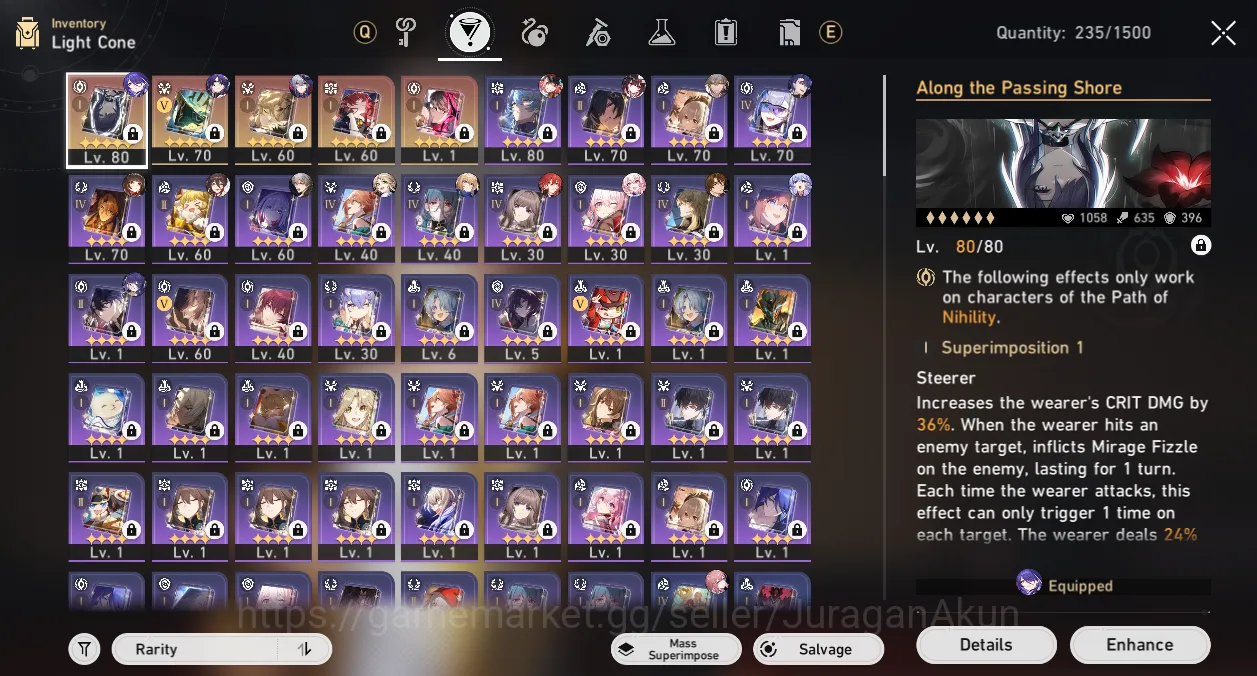 Honkai Star Rail Accounts Mid Game ASIA [TL69] 9 Limited (Rappa, Lingsha, Robin, Acheron+Sign,ETC)|Penacony|Take Email 4