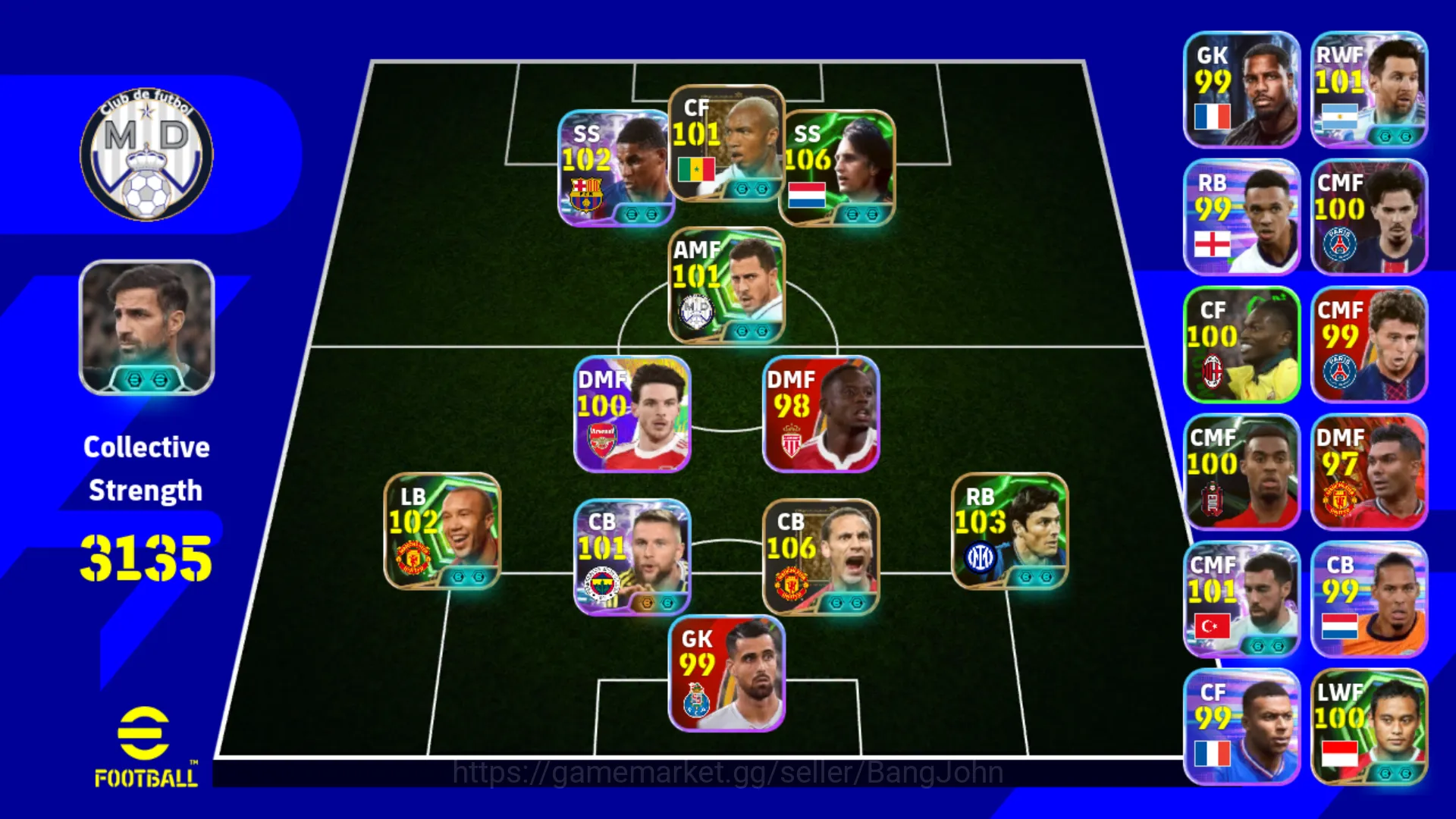 Login 1 | Power 3135 | Cruyff Epic DB | Rio Ferdinand Epic EFB446B eFootball Others Login 1 | Power 3135 | Cruyff Epic DB | Rio Ferdin image 1