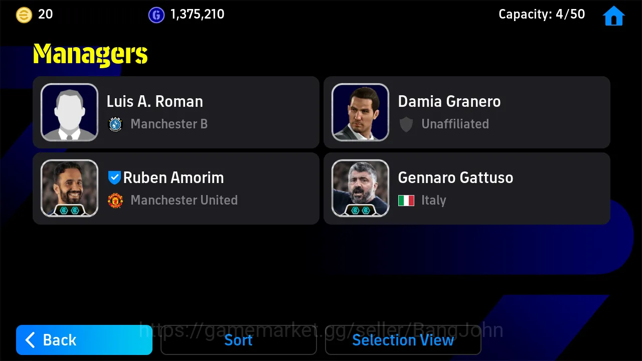 eFootball Accounts Others Power 3141 | shevchenko epic db thuram showtime tony adams epic db  paul scholes epic db | EFB241B 3