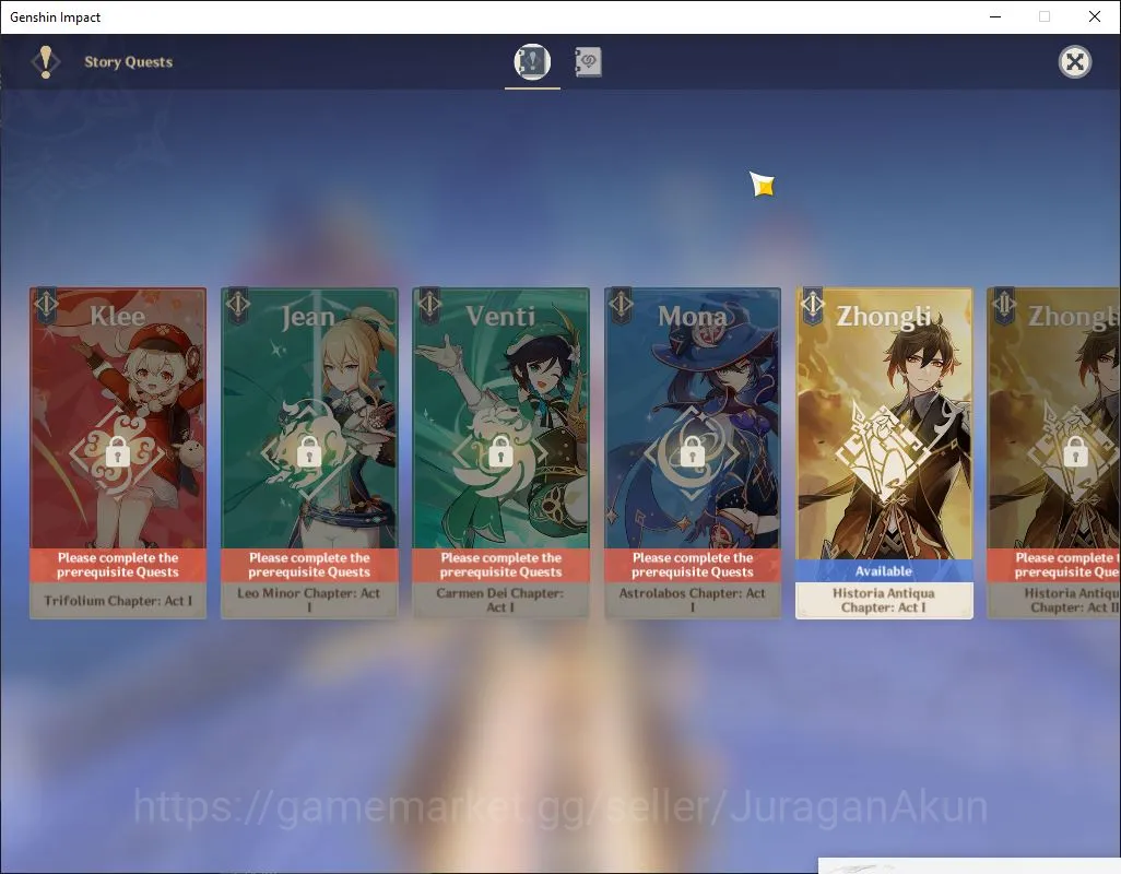 Genshin Impact Accounts ASIA|AR 45| 2 Limited [Furina,Xilonen] Mona,QIqi,F image 11