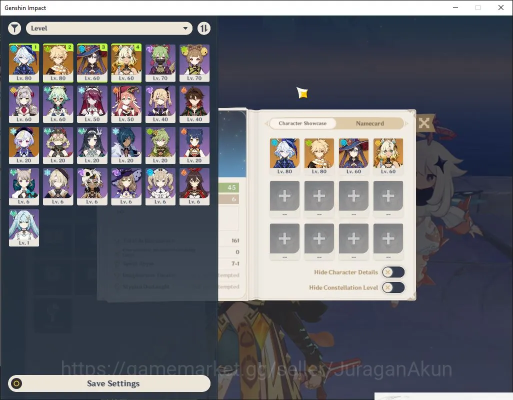 Genshin Impact Accounts ASIA|AR 45| 2 Limited [Furina,Xilonen] Mona,QIqi,F image 2