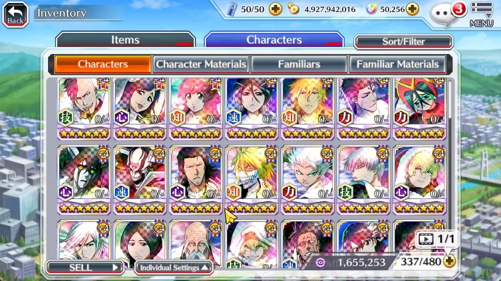 Bleach: Brave Souls Accounts Mid-Tier GBL|50K Orbs+Senkaimon Quest|10th Anniv(Ichigo,Rukia),Santa 3