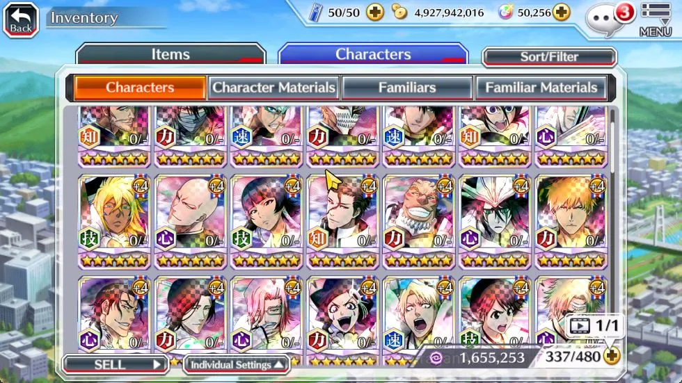Bleach: Brave Souls Accounts Mid-Tier GBL|50K Orbs+Senkaimon Quest|10th Anniv(Ichigo,Rukia),Santa 4