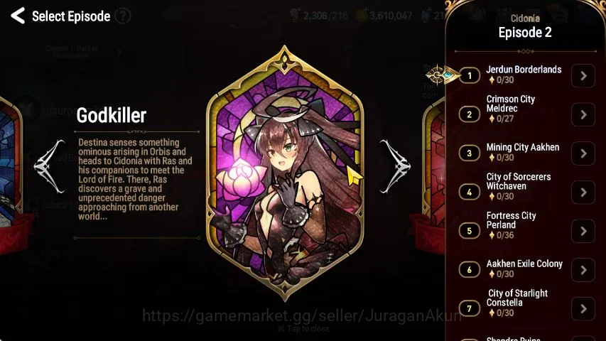 Epic Seven Accounts Starter Global Unverif|Fresh Starter|2 ML(Silver Blade Aramitha,Har setti)+Lidica,Elvira,fumyr,etc|POH 5