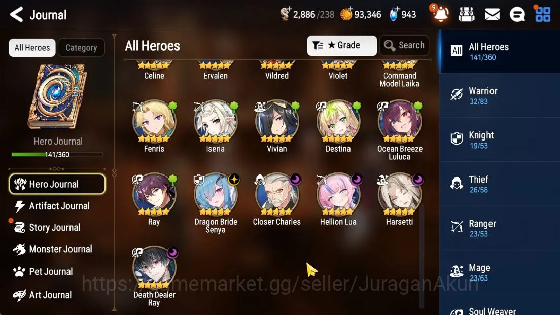 Epic Seven Starter Global Unverif|Best Starter|5ML [DB Senya,Harsetti image 1