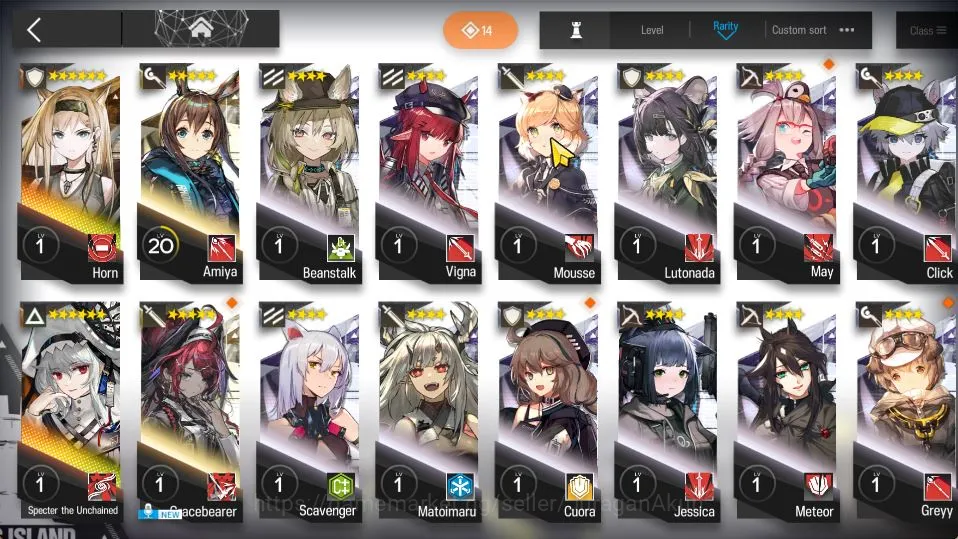 Arknights Accounts Starter Lv 2| 41 OP |Chapter 1-1|Fresh Starter| 1 Limited | Specter The Unchained | CHECK SS | (AK1013) 3