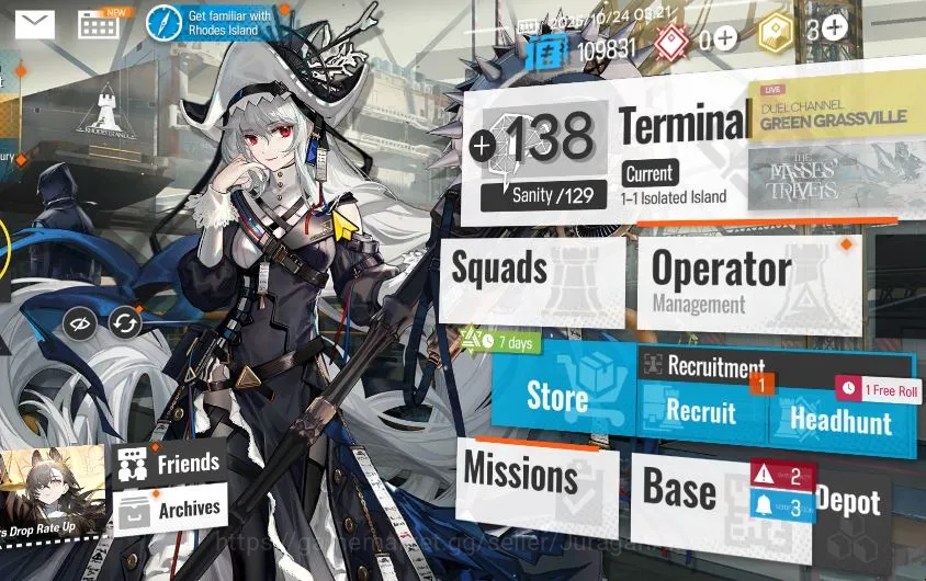 Arknights Accounts Starter Lv 2| 41 OP |Chapter 1-1|Fresh Starter| 1 Limited | Specter The Unchained | CHECK SS | (AK1013) 5