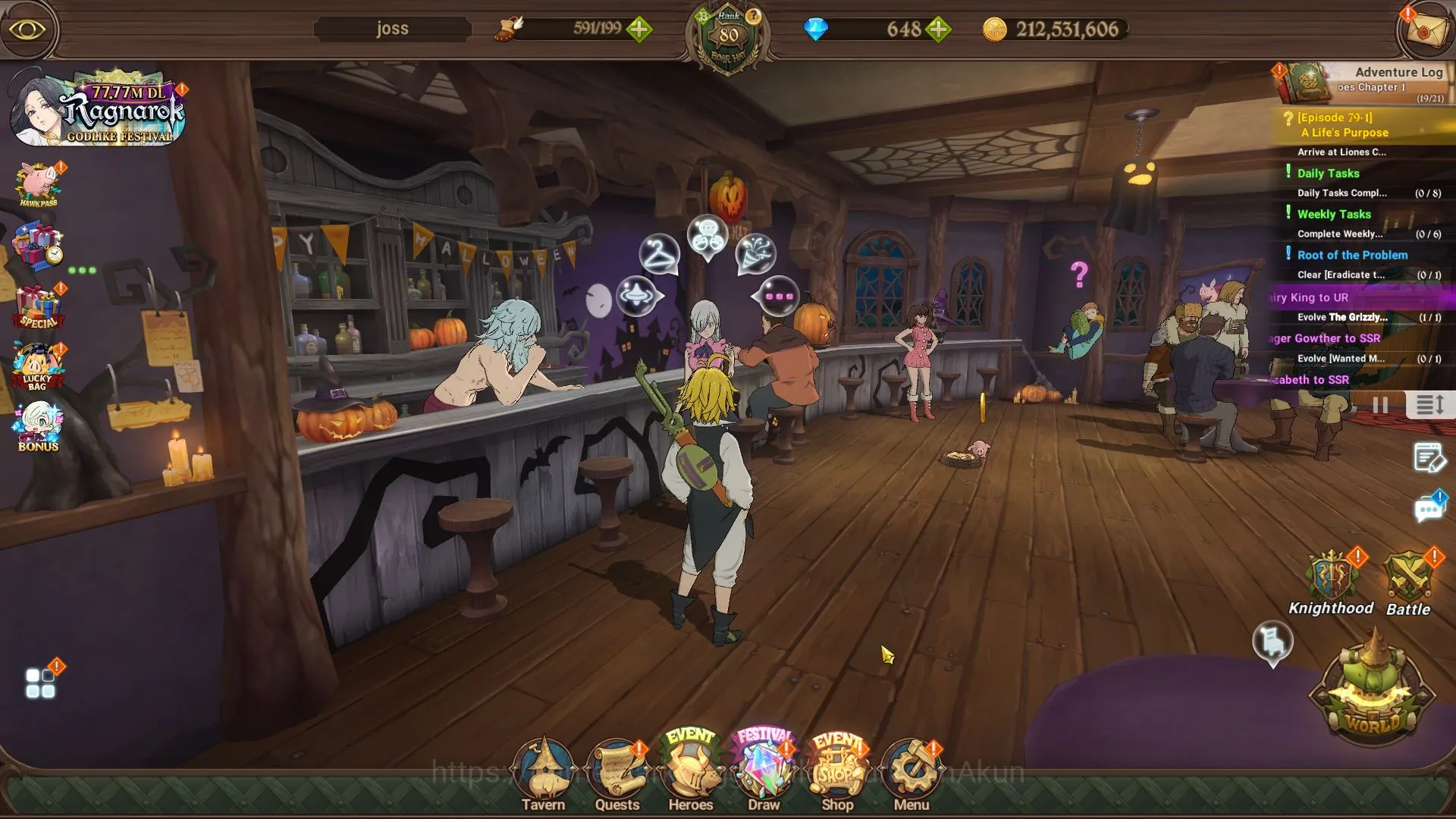 The Seven Deadly Sins: Grand Cross Accounts Global|3,6M CC|2LR+6UR+Solev Collab|Ludociel,Eliza image 3