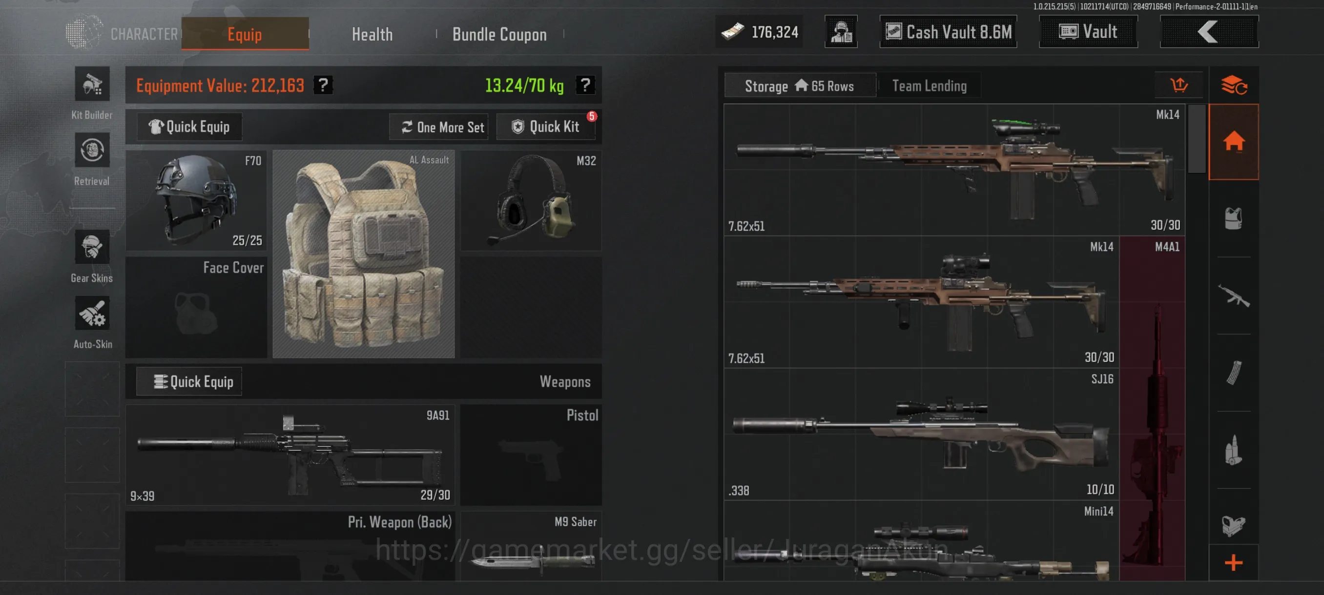 Arena Breakout Mid-Tier [MOBILE]SV 10M|CV 8,6M|TraumaUNIF,Wrath AKM AK74,S image 1