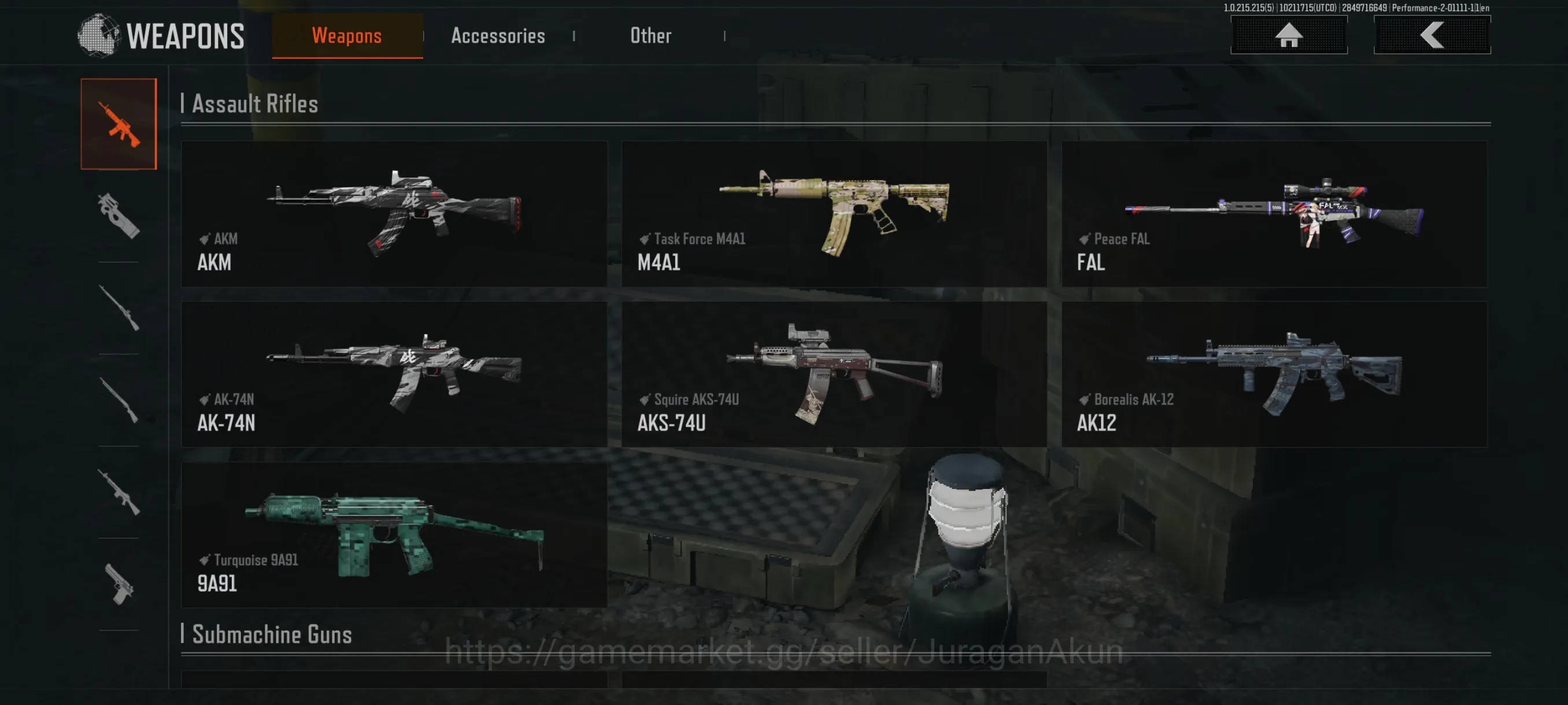 Arena Breakout Accounts Mid-Tier [MOBILE]SV 10M|CV 8,6M|TraumaUNIF,Wrath AKM AK74,SQ AKS,Vector,AX50,TF M4,FAL,Etc|Many 5