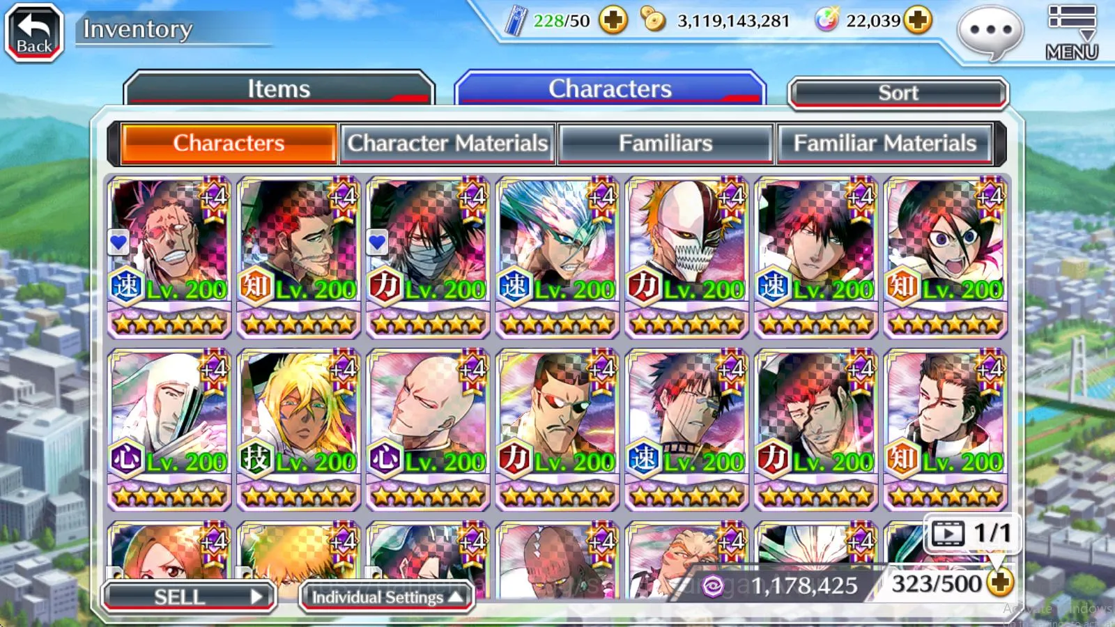 Bleach: Brave Souls Accounts High-End [GLOBAL] 22k Orbs + 7 Char 5/5 (TYBW25 Renji+Jushiro, TYBW24 Ichigo+Orihime, ETC) |All 2