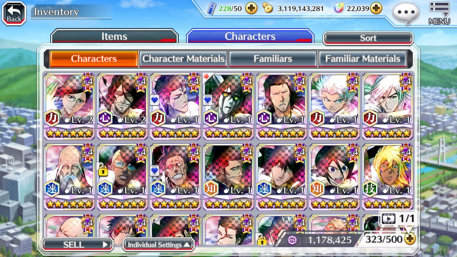 Bleach: Brave Souls Accounts High-End [GLOBAL] 22k Orbs + 7 Char 5/5 (TYBW25 Renji+Jushiro, TYBW24 Ichigo+Orihime, ETC) |All 5