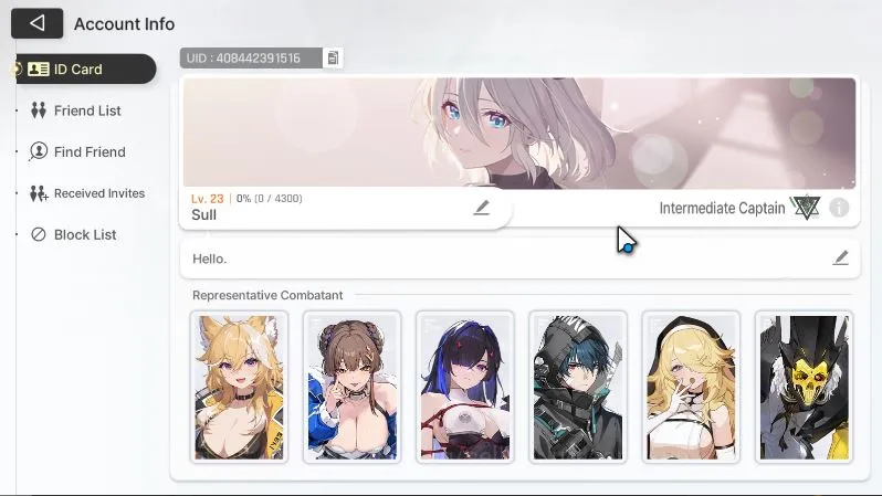 GLOBAL Lv23|5 SSR(MagnaM1,Yuki,Chizuru,LukeM1,OrleaM1) 10SR(OwenM4,ReiM4)9SR Partner|Log Stove|Check SS(CZN1420) Chaos Zero Nightmare Accounts GLOBAL Lv23|5 SSR(MagnaM1,Yuki,Chizuru,LukeM1,OrleaM1) 10SR(OwenM4,ReiM4)9SR Partner|Log