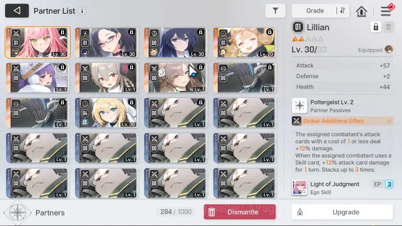 Chaos Zero Nightmare Accounts GLOBAL Lv23|5 SSR(MagnaM1,Yuki,Chizuru,LukeM1,OrleaM1) 10SR(OwenM4,ReiM4)9SR Partner|Log 3