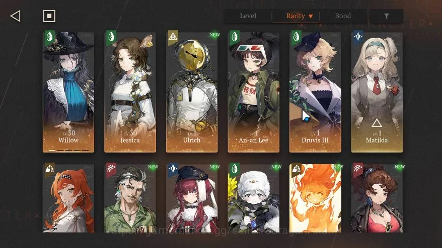 Reverse: 1999 Accounts Starter GLOBAL|Starter 5 *6 Crew Ulrich,Willow,Jessica,An An lee,Druvis,Etc|Log Bluepoch|Check 5