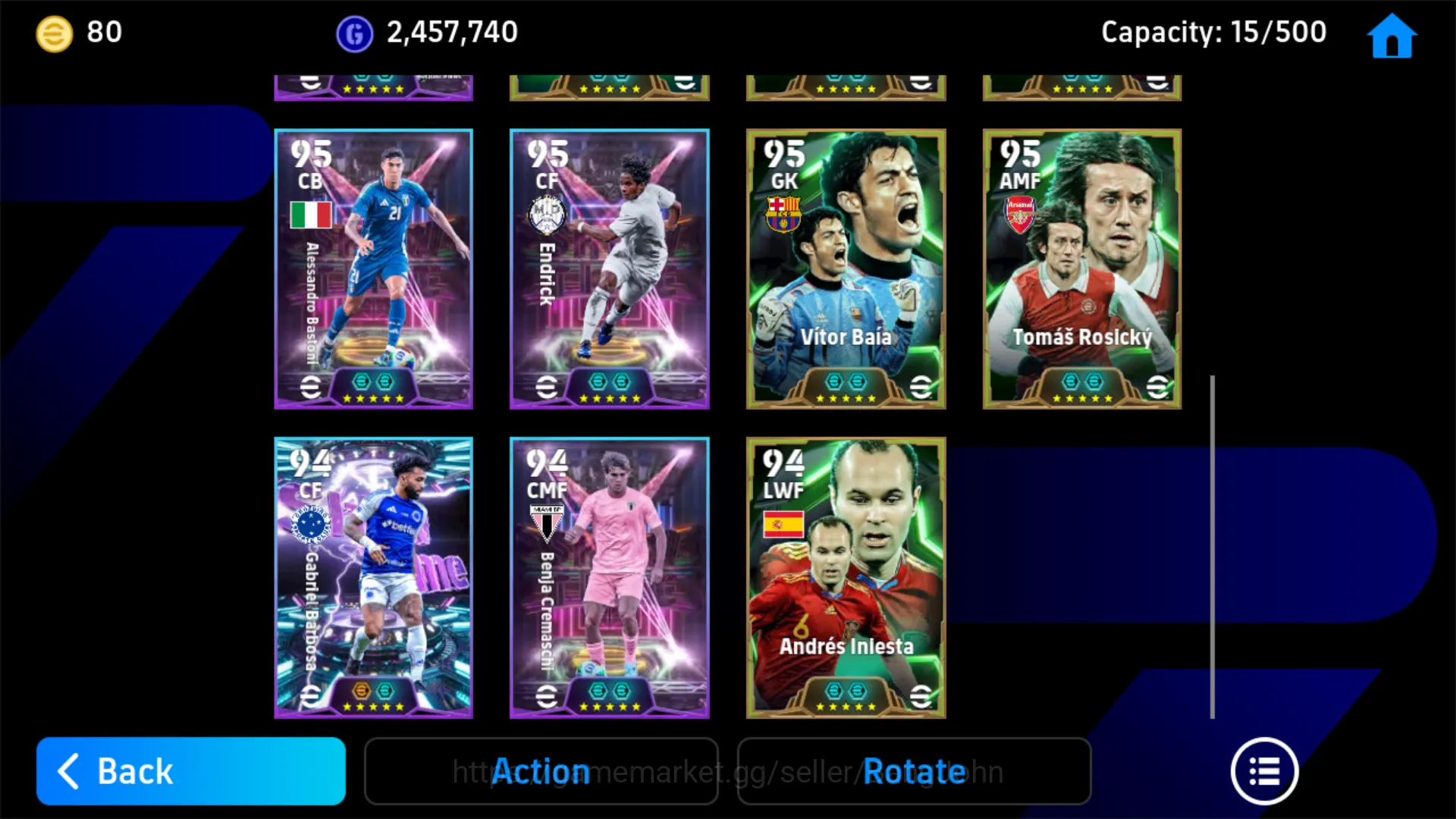 eFootball Accounts Others power 3146 | pep guardiola epic db | ole romeny show time | michael owen epic db | EFB157B 4