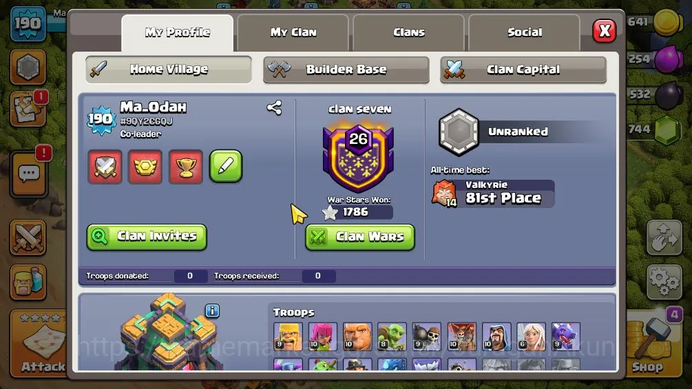 Clash of Clans Accounts TH 14 - BH 8|LV 190|HH 8|BK 69,AQ 76,GW 51,MP 50,R image 4