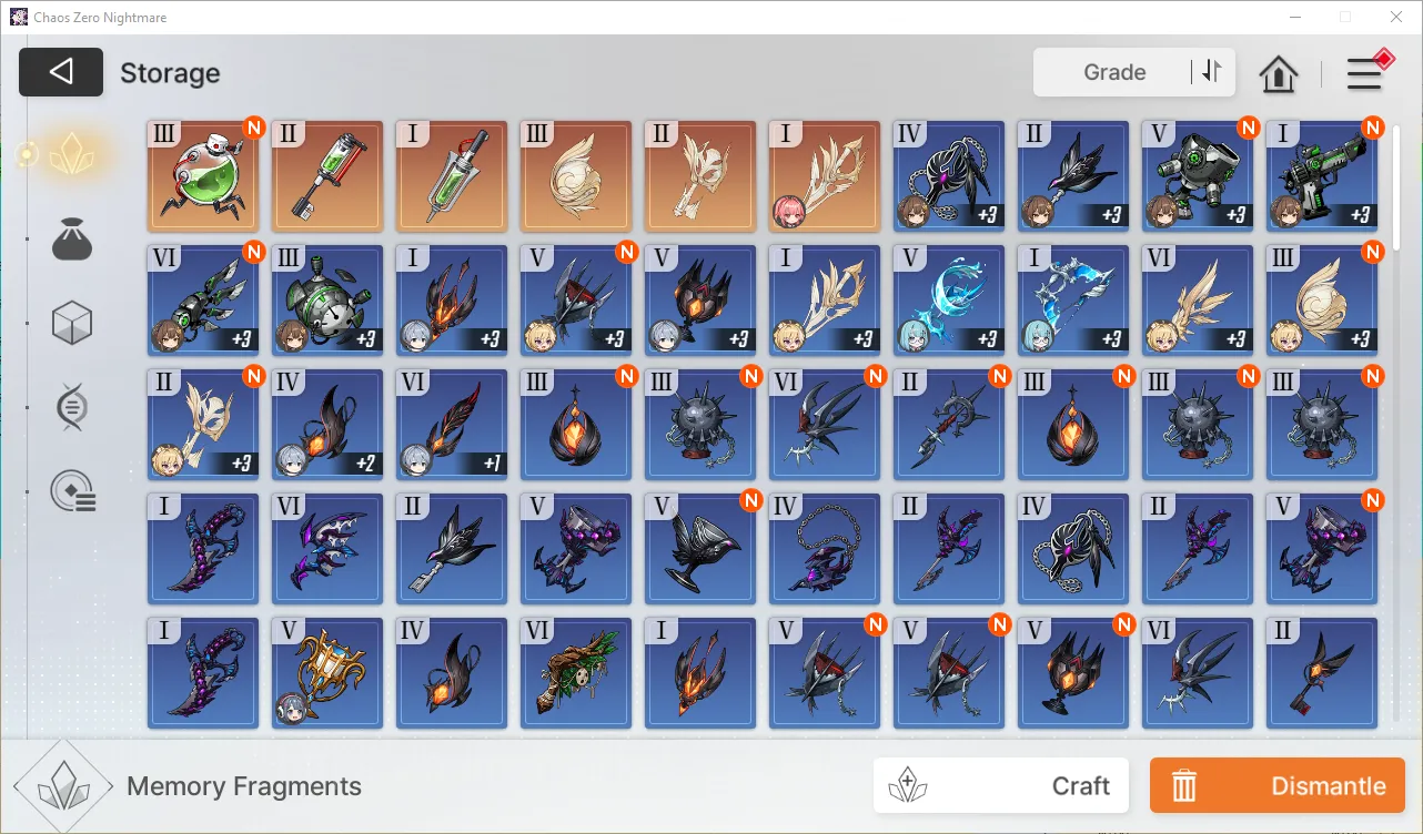 Chaos Zero Nightmare Accounts GLOBAL Lv41| 8 SSR (Yuki+Sign,RenoaM1,MagnaM1,Luke image 5