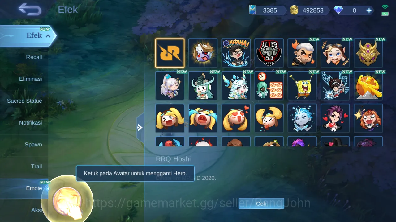 Mobile Legends: Bang Bang Accounts Others Hero 131 | Skin 346 | Legend Alucard | Aspirants Lesley | Luckybox Martis 6