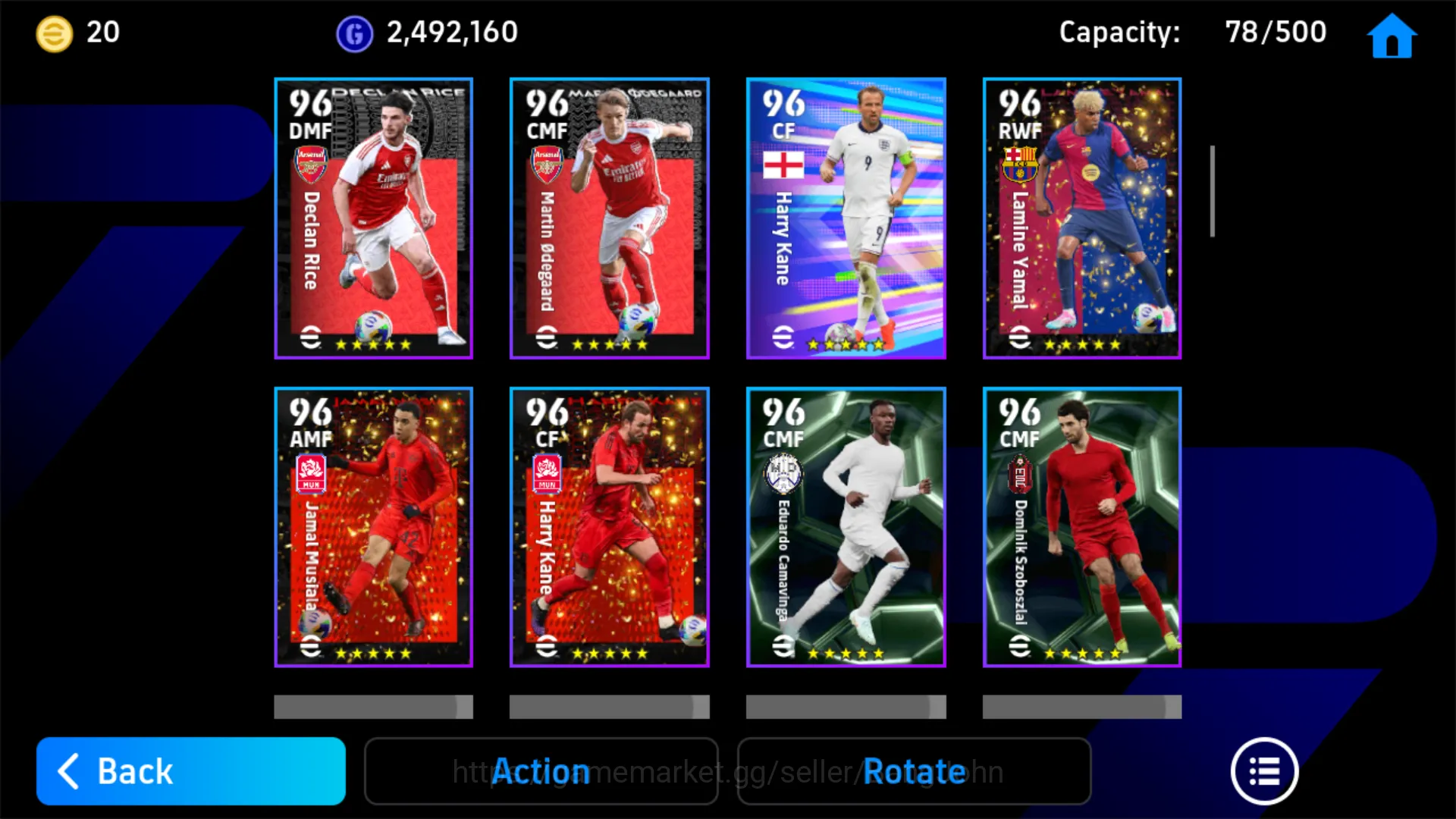 eFootball Accounts Others power 3173 | Viktor Gyokeres | fernando morientes | EFB042B 7