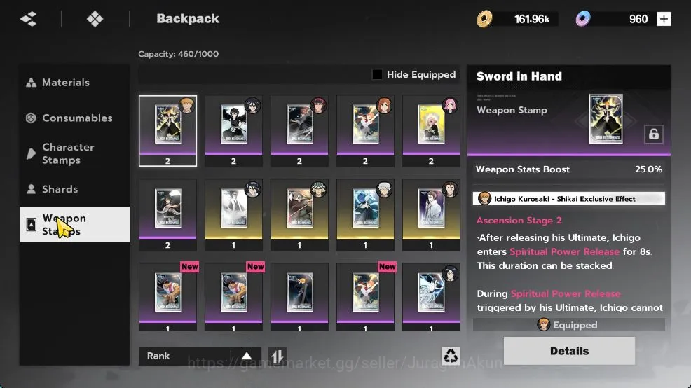 BLEACH: Soul Resonance Accounts NuverseSEA|Lv49|6 4