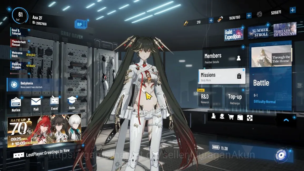 ASIA | Lucia CW+Sign, Lucia Pyroath, Feral | Selecter Weap ON | Chapter 3 |Log GOOGLE| CheckSS (PGR1387) Punishing: Gray Raven Accounts Starter ASIA | Lucia CW+Sign, Lucia Pyroath, Feral | Selecter Weap ON | Chapter 3 |Log