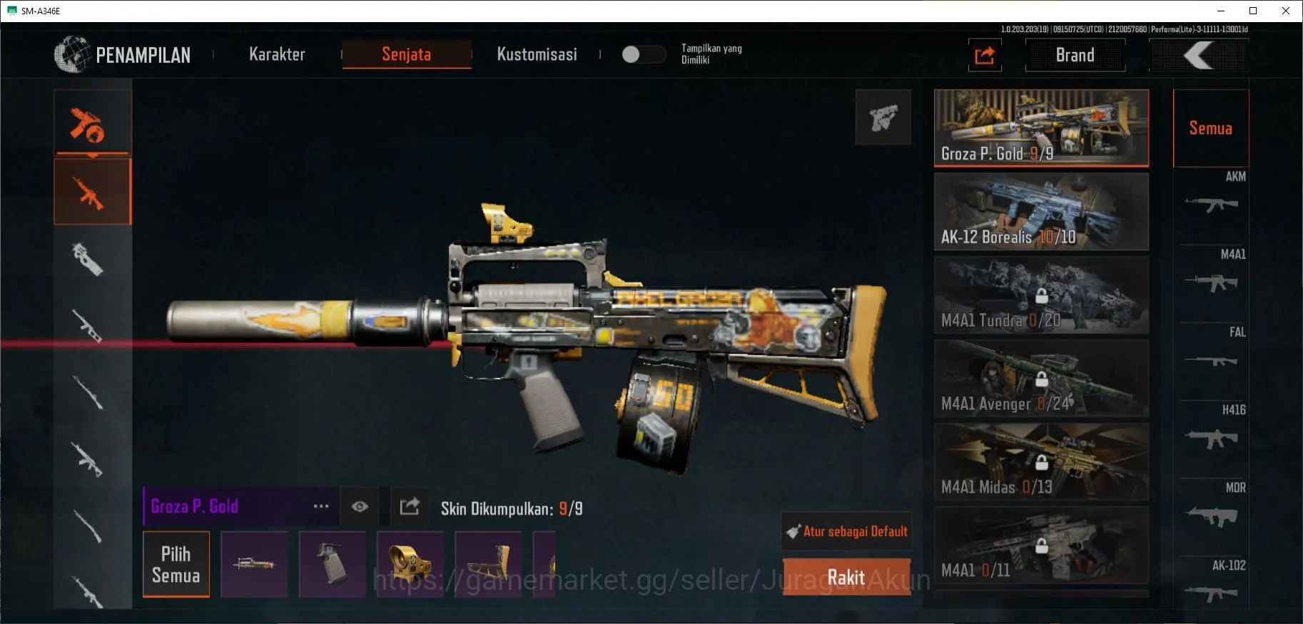 Arena Breakout Accounts [MOBILE] SV 11,2M|CV 10M|Battle Machete,GrozaPGold image 3