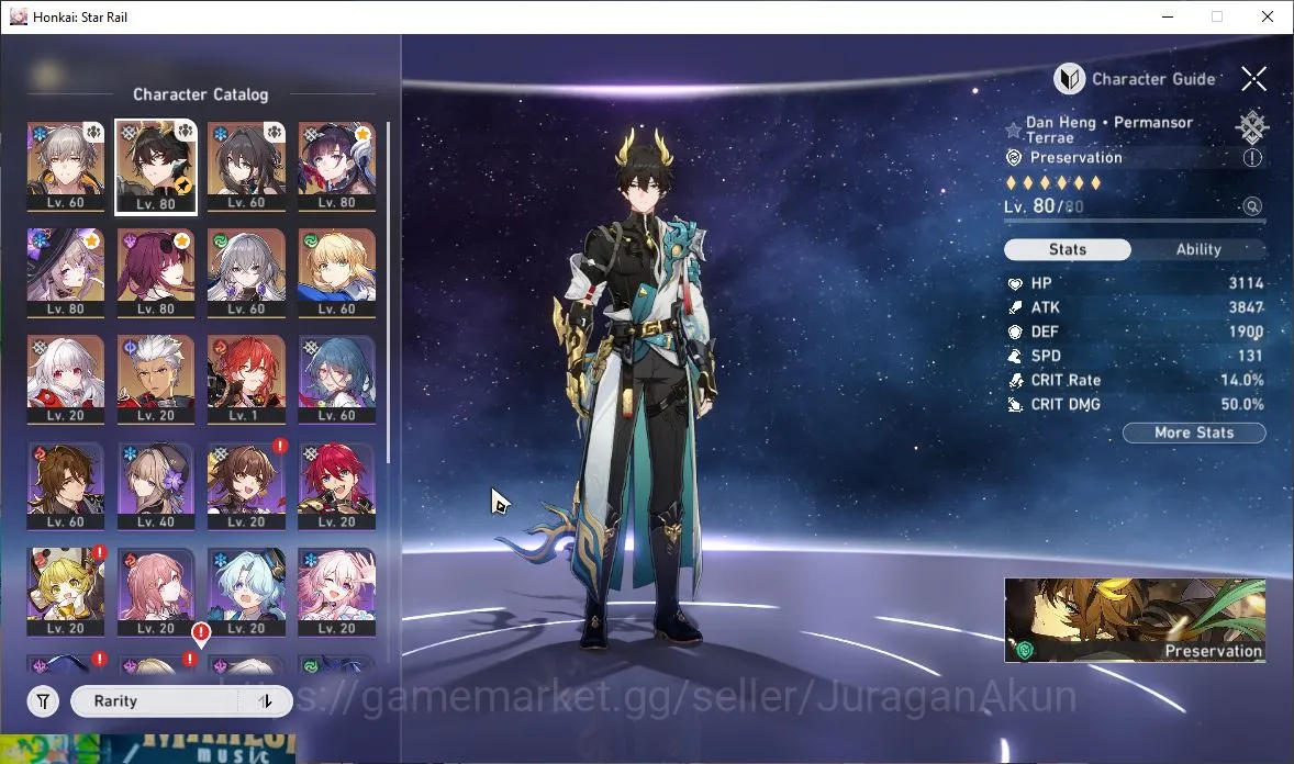 Honkai Star Rail Accounts ASIA|TL61|7 Limited |[Hysilens+Sign,The Herta+Sign image 5