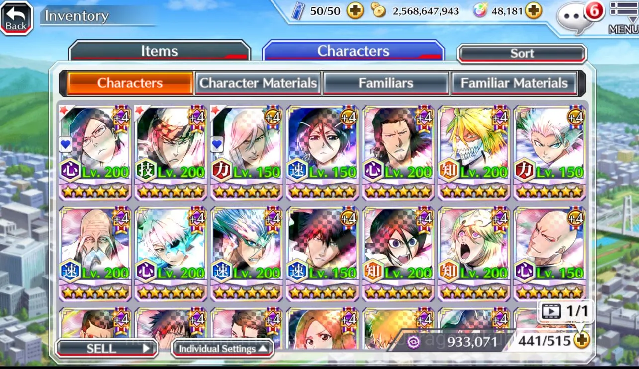 Bleach: Brave Souls Accounts Mid-Tier [GLOBAL] 48K Orbs | Rukia 10th Anniv, Aizen Fierce, Uryu+Renji+Jushiro TYBW25 etc 4