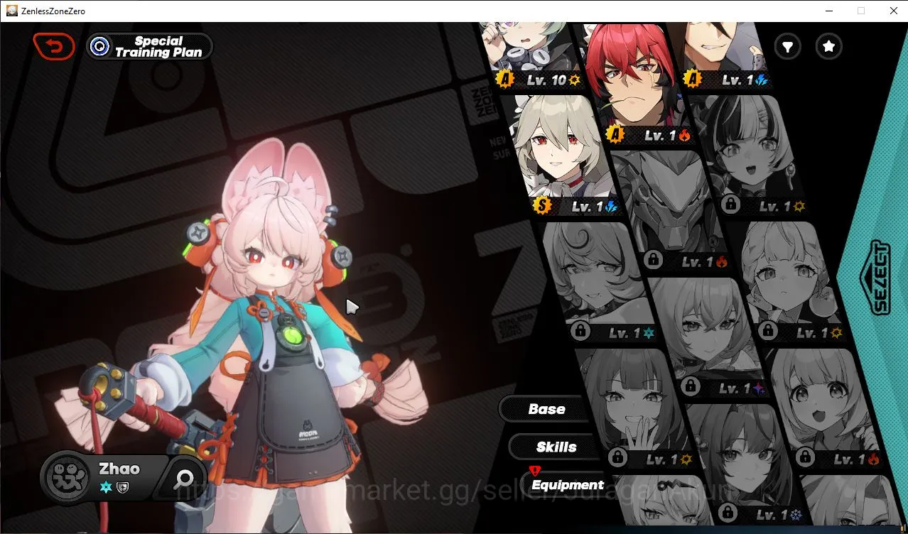 Zenless Zone Zero Accounts Mid-Game ASIA|IK 32|S1 CH2|1 Limited[Zhao] 1 STD[Rina]+ 10K Polychrome|2S BGBoo|MC Wise|Take 2