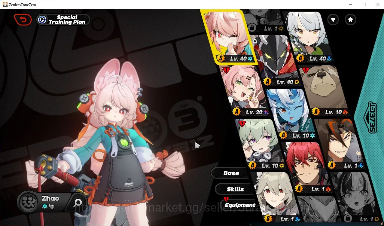 Zenless Zone Zero Accounts Mid-Game ASIA|IK 32|S1 CH2|1 Limited[Zhao] 1 STD[Rina]+ 10K Polychrome|2S BGBoo|MC Wise|Take 5