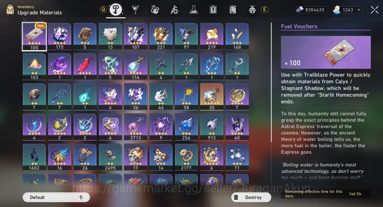 Honkai Star Rail Accounts Mid Game ASIA [TL70] 9 Limited ( Acheron+Sign, Tribbie+Sign, Ruan Mei, Tribbie 5