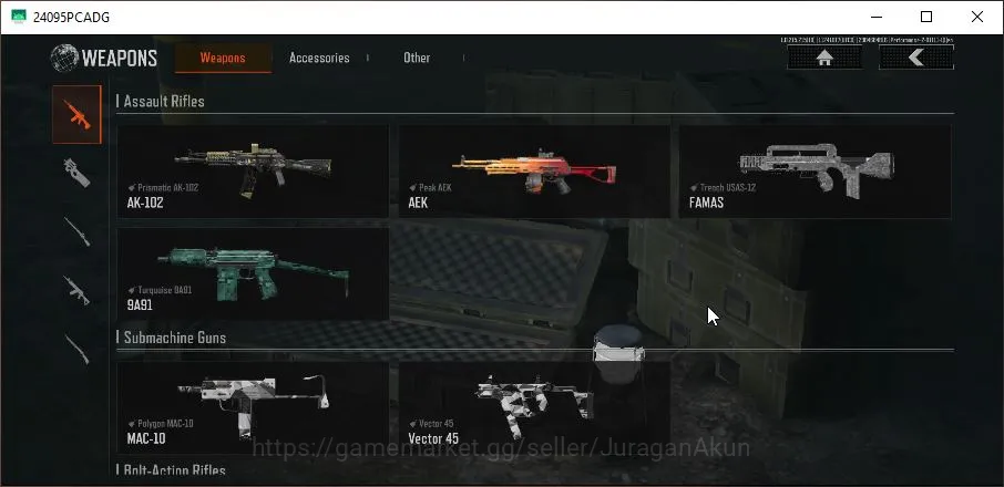 Arena Breakout Accounts High-End [MOBILE] Lvl30|SV 11M|CV 8M|Plain Acc|Prismatic-AK102 Peak-AEK Trench-FAMAS 4 5