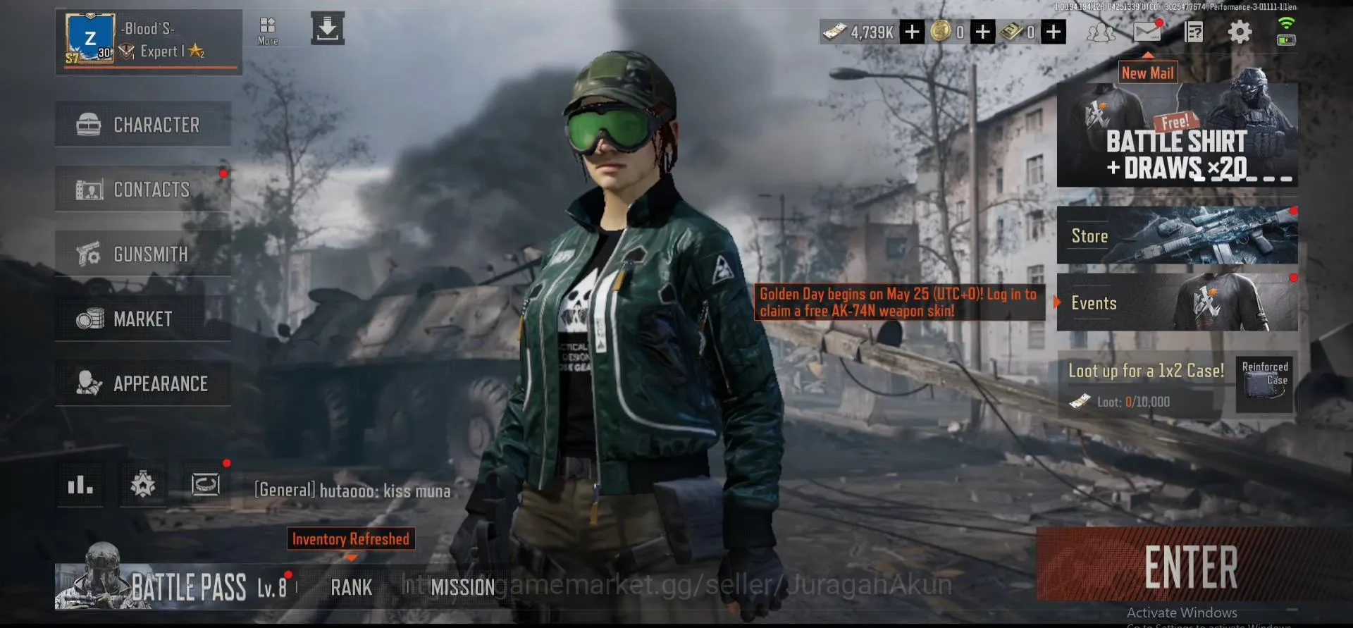 Arena Breakout Accounts [MOBILE] SV 11.5M | Koen 4.7M | Skin MP5 GFL | Man image 4