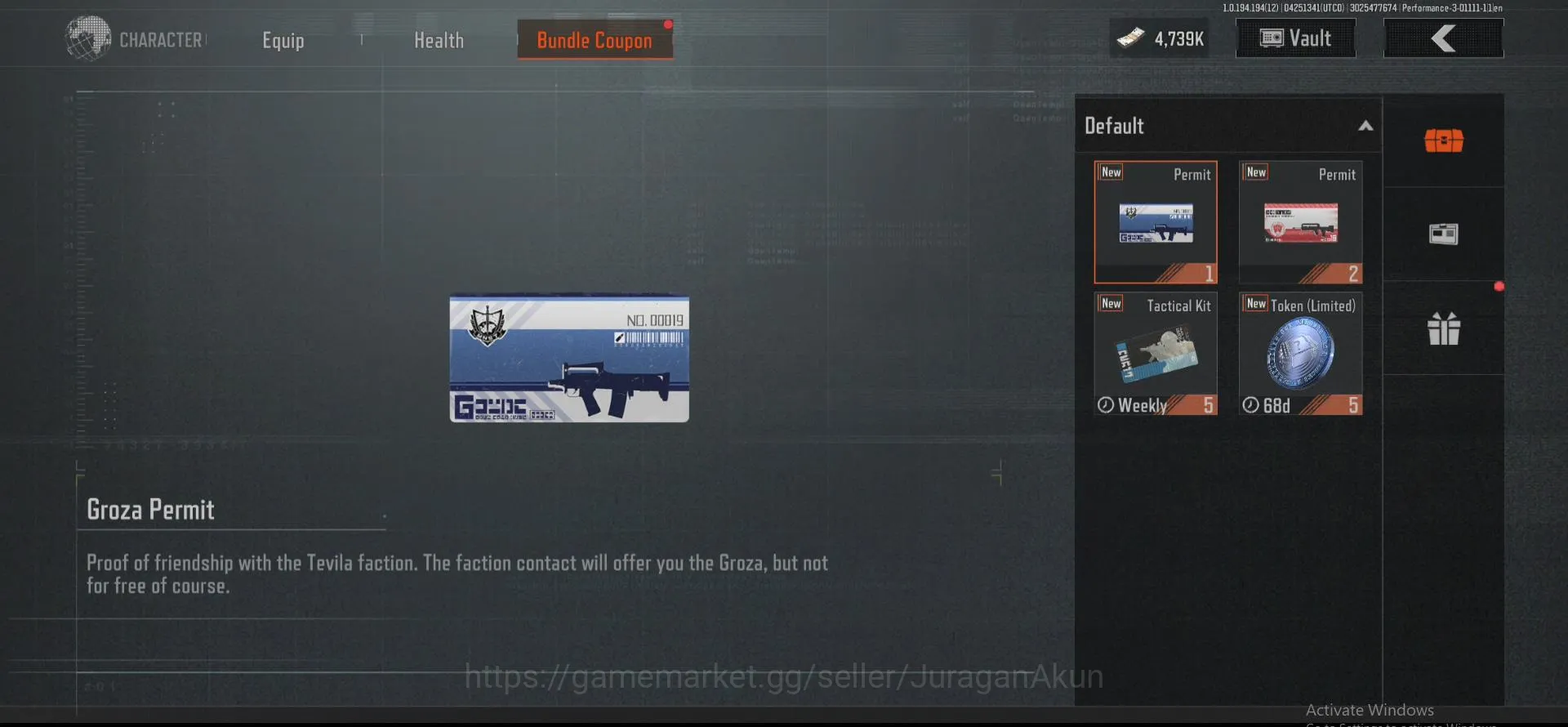 Arena Breakout Accounts [MOBILE] SV 11.5M | Koen 4.7M | Skin MP5 GFL | Man image 6