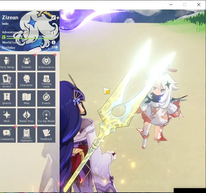 Genshin Impact Mid Game ASIA|AR 53|1 Limited+3 [5 Star's Weapon]|Raiden C2 image 1