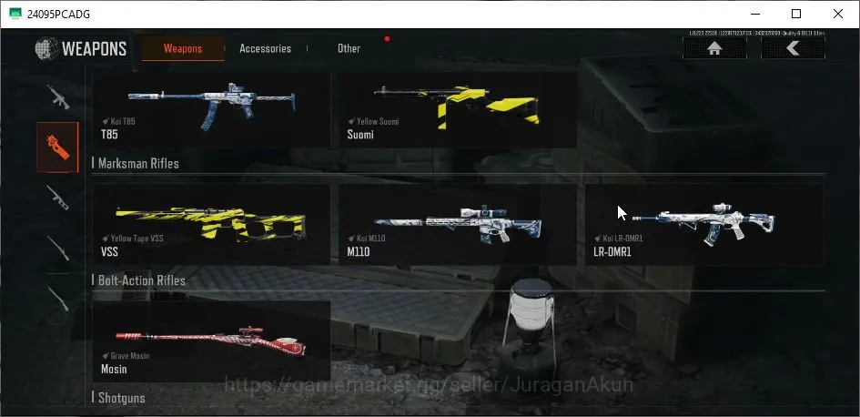 Arena Breakout Accounts Mid-Tier [MOBILE] Lv30|SV 16M|CV 12M|MF Hoodie|KOI-LR DMR M110,KOI-MDR,3 Celadon|Gear Skin|CN On 5