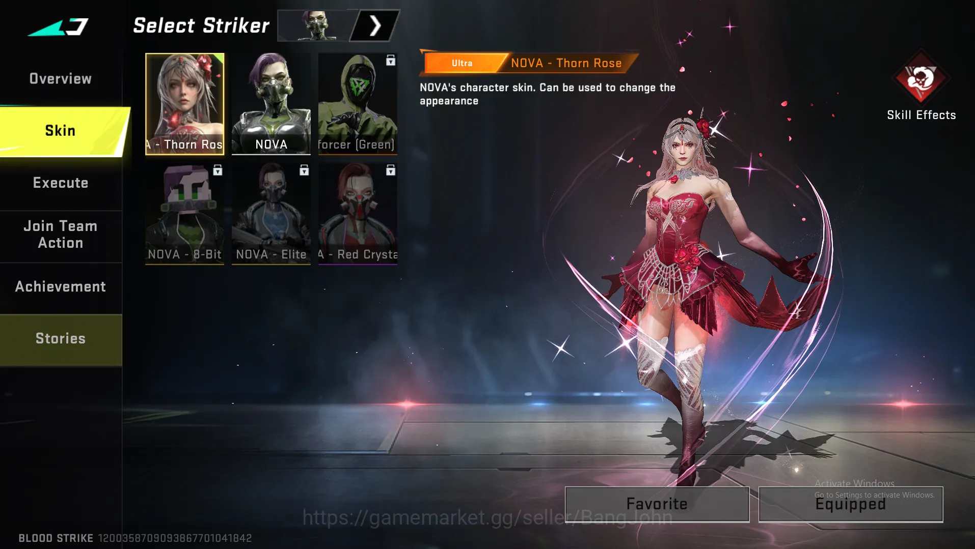 Blood Strike Accounts Others nova ultra BS107B 2