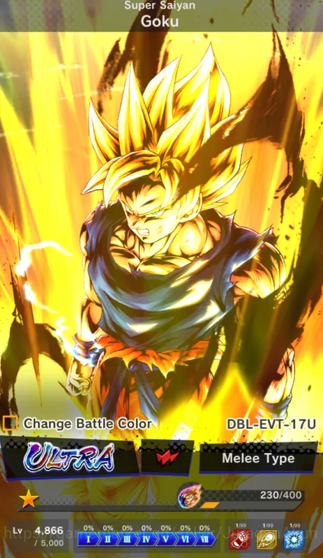 Dragon Ball Legends Accounts Lv 207 | 3 UL (Saiyan Goku, Super Vegeta, Saiyan B image 3