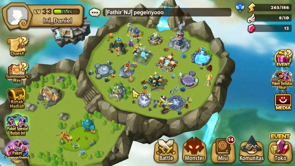 Summoners War: Sky Arena Accounts Starter ASIA|LV33|1 LD [Daniel]|5 Total NB5(Bernadotte,Rilye,Etc) + 22 *6 Monster + Many