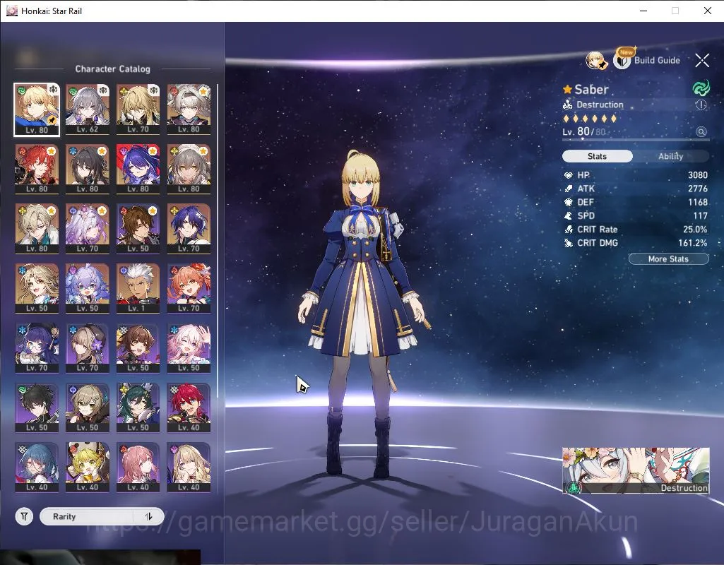 Honkai Star Rail Accounts ASIA|TL67|8 Limited [Saber,Firefly,Acheron,Dr Rati image 3