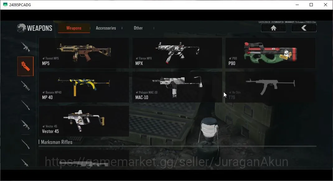 Arena Breakout Accounts High-End [MOBILE] Lv30|SV 35M|CV 16M|Ready Raid|Sumek Suit Machete|Many Weapon Skin|GearSkin|CN 5