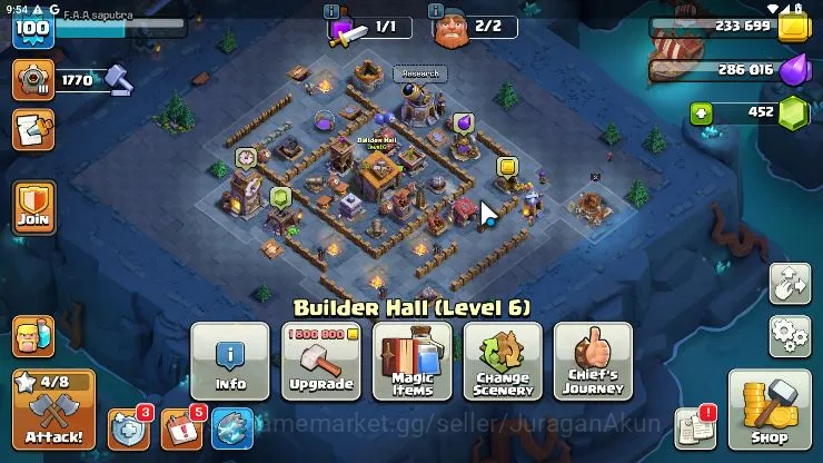 Clash of Clans Accounts TH 13-BH 6|LV 107|Wizard 11|HH 7|BK 43,AQ 50,GW 16 image 3