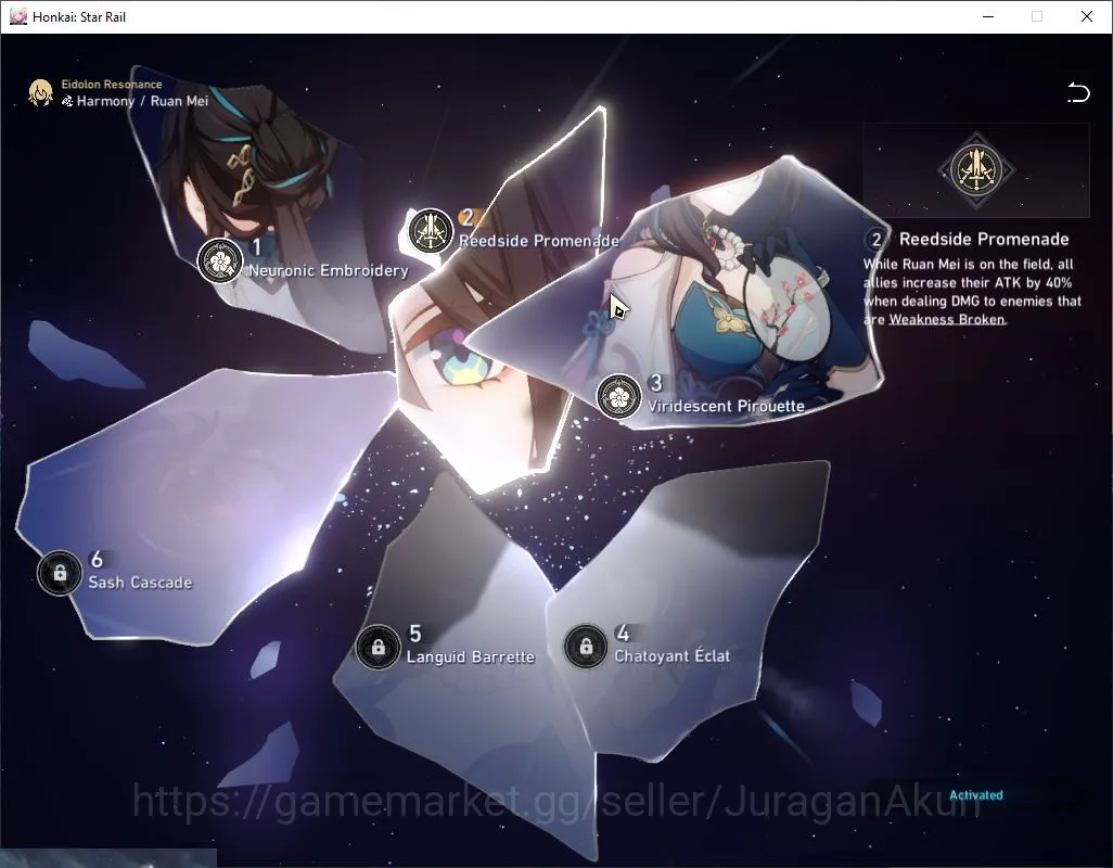 Honkai Star Rail Accounts ASIA|Casto Team|TL 70|14 Limited |Cyrene+Sign,Cast image 5