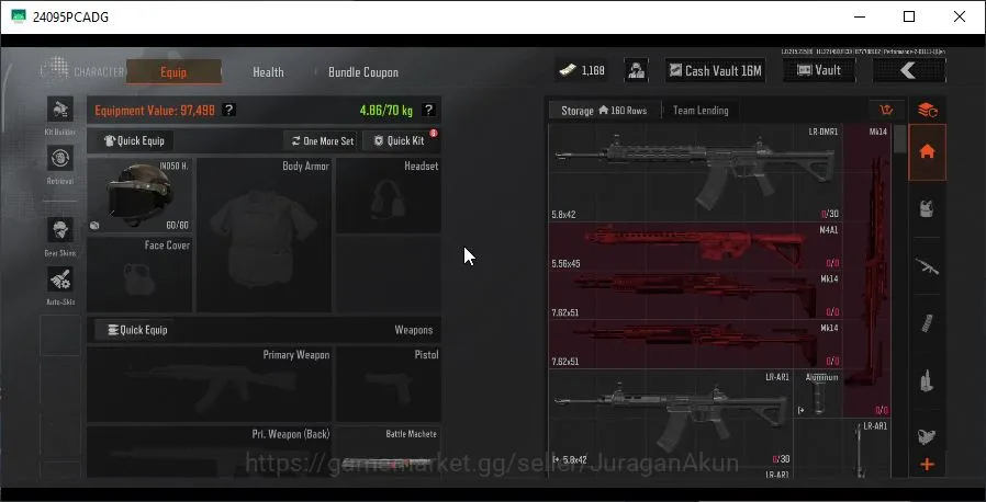 Arena Breakout Accounts Mid-Tier [MOBILE] Lvl 30 | SV 23,2M | CV 16,3M |M4A1,FAL,AKS-74U,AEK,Groza,T951,Etc|Gear Skin|CN 2