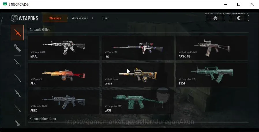 Arena Breakout Accounts Mid-Tier [MOBILE] Lvl 30 | SV 23,2M | CV 16,3M |M4A1,FAL,AKS-74U,AEK,Groza,T951,Etc|Gear Skin|CN 3