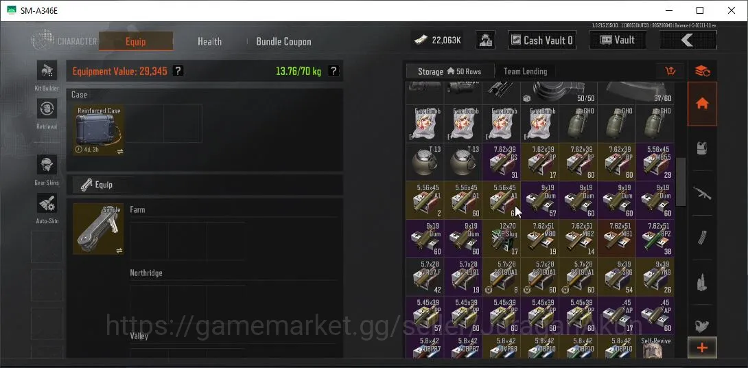 Arena Breakout Accounts Mid-Tier [MOBILE] Lvl 30|SV 24,1M|CV 22M|Forest MP5,Yellow(M3A1,VSS,T88,S12K),CascadeM24,Etc|Gear 5